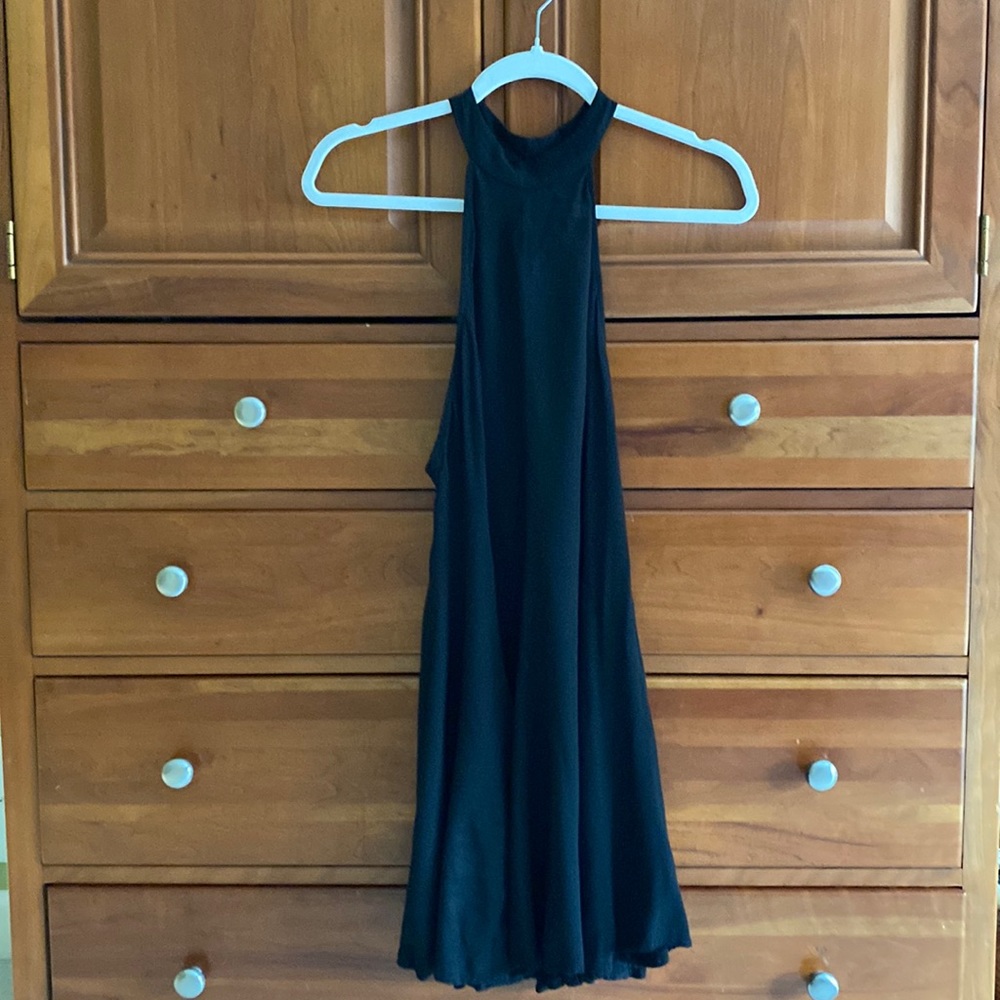 Backless mini dress